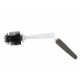 Silicone toilet brush - White / Grey
