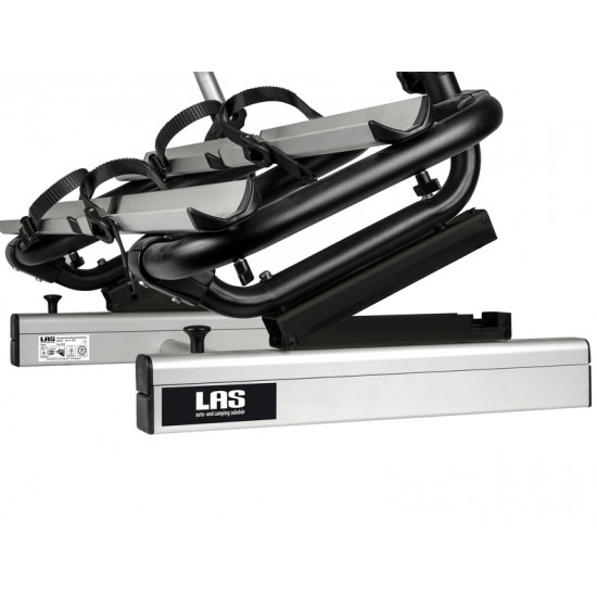 LAS adapter for BC260 towbar-mounted bicycle carriers, black