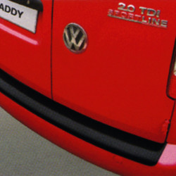 Loading sill protector for VW Caddy/Maxi from 5/2004 onwards with painted bumper