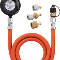 Regulator hose set with low-pressure regulator type EN 61-DS