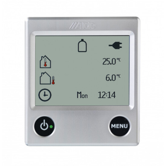 Control unit touchscreen