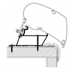 Malibu Roof Adapter 350cm