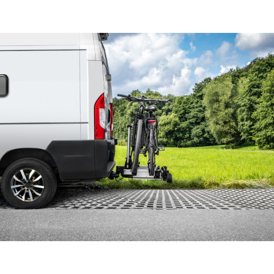EUFAB SD 260 Wing Door Towbar Bike Carrier for 2 Bicycles