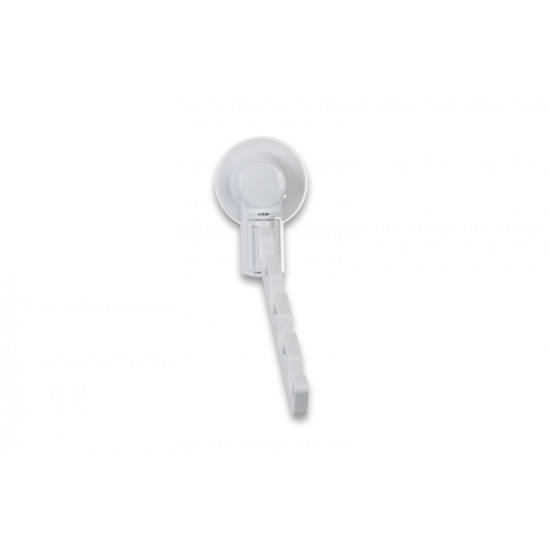 Clothes rail with suction cup - White