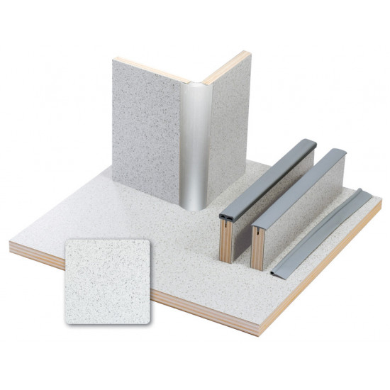 Granitto furniture panel - HPL laminate - 1/4 panel