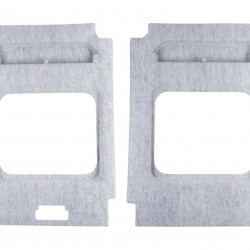Rear door trim for Fiat Ducato from 2006 onwards - 2-piece - Light Grey