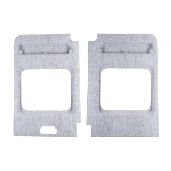 Rear door trim for Fiat Ducato from 2006 onwards - 2-piece - Light Grey