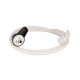 Service hatches with shower - White