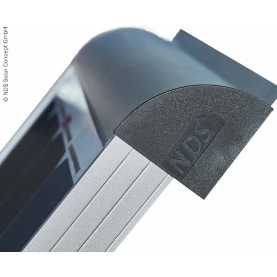 12V/100Wp Slim Solar Panel - 1727 x 416 x 60mm - Only 416mm wide!