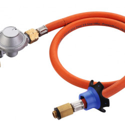 HP regulator for operating HP devices on gas cylinders