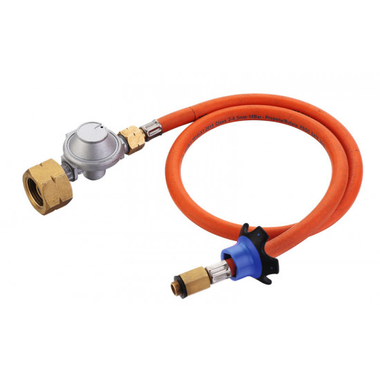HP regulator for operating HP devices on gas cylinders