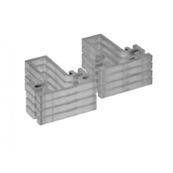 Spacer plate set for Alko Vario III/AC chassis up to 1700kg total weight