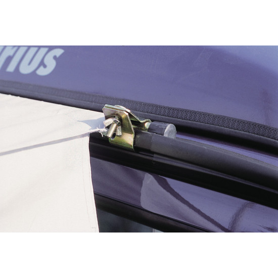 Multirail rain gutter tent mounting rail for VW T4 / T5 / T6
