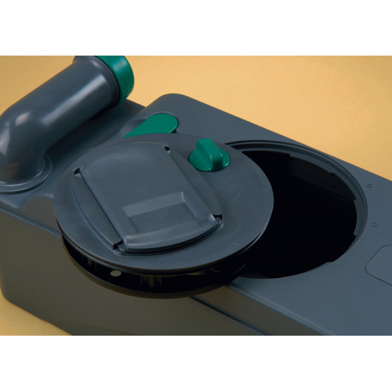 Electric cassette toilet C402-X - operating opening on the right