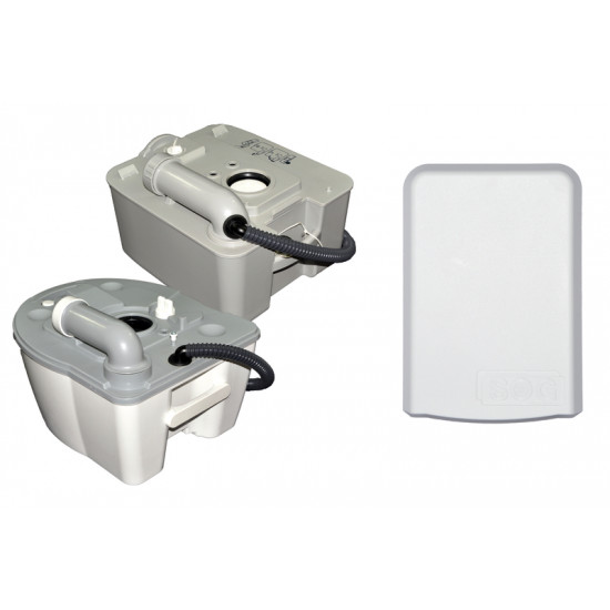 SOG ventilation II, type C, for Porta-Potti, white door version