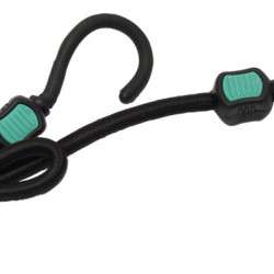 Elastic bungee cord with hook, 60cm long