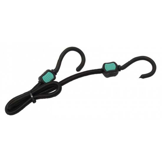 Elastic bungee cord with hook, 60cm long