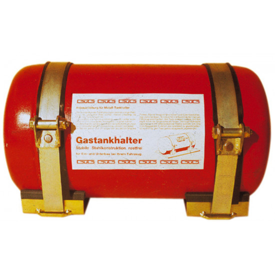 Luxury gas tank mounting kit