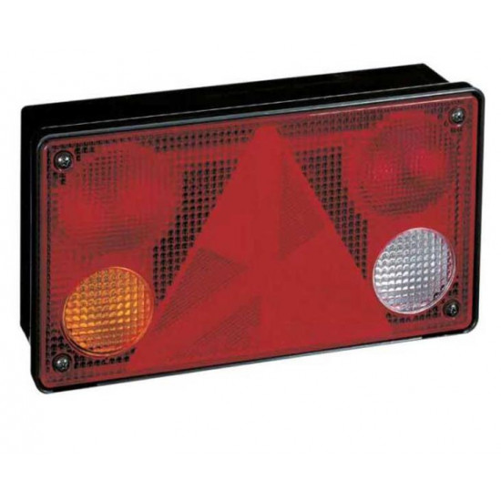 Rear light with reflector