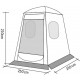 Rear tent UPGRADE DOME PREMIUM