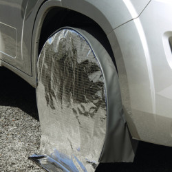 Tire cover reflective