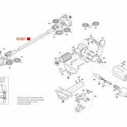 Connecting pipe 145cm