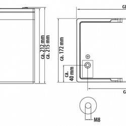 LiFePO4 battery MC-LB100 - 100 Ah