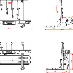 Rear carrier VARIO 1 Fat +1