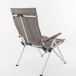JOPLIN II - Folding chair with aluminum frame