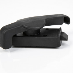 Inner lock: black polyamide GF; ball: stainless steel for outer handle