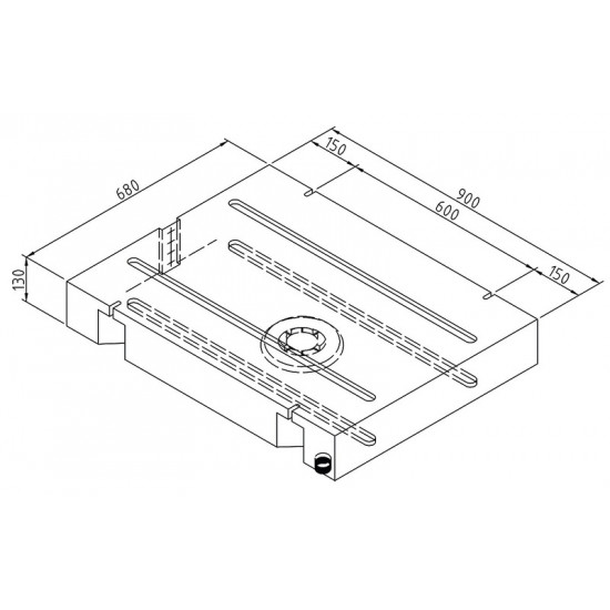 Universal water tank - 70 l