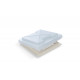 Roof hatch with mosquito net 280 x 280 mm - frosted glass - beige inner frame
