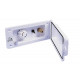 Water outlet with pre-mixer and shower, white - without lock