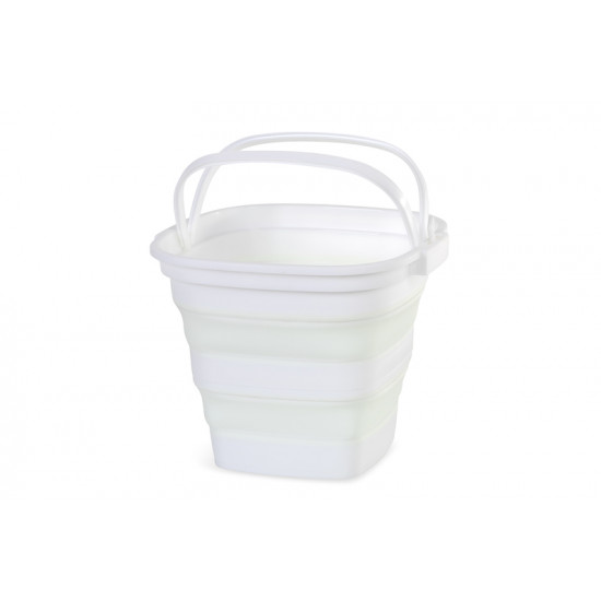 Foldable 8-liter trash can with motion sensor