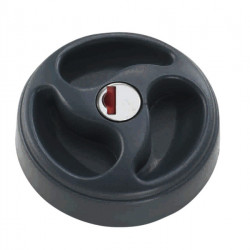 3-Handle Tank Cap - Black