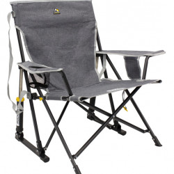 Folding chair Kickback Rocker - Grey