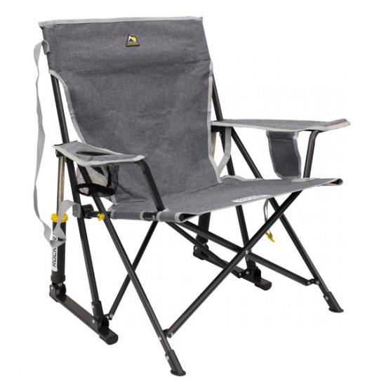 Folding chair Kickback Rocker - Grey