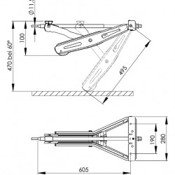 AL-KO Stabilform corner steadies for caravans