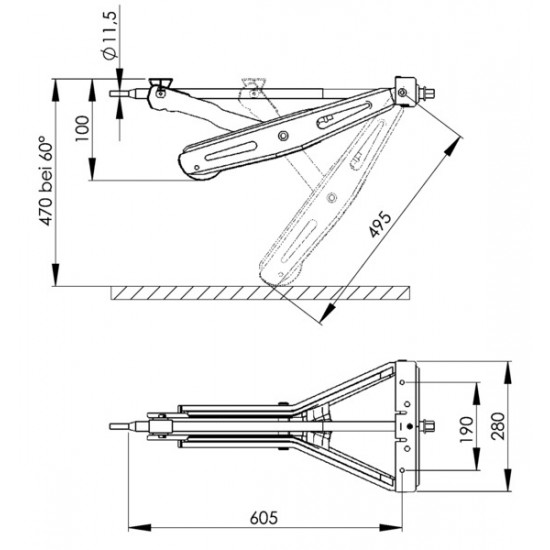 AL-KO Stabilform corner steadies for caravans