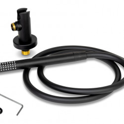 Complete shower set - matte black