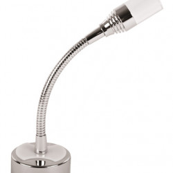 LED reading light 12V/1W - flexible arm with USB and rocker switch