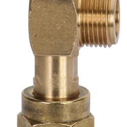90° angled screw connection