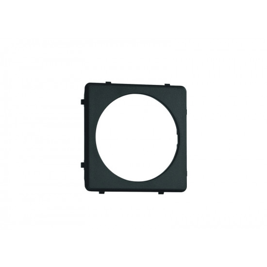 Inprojal: Frame for socket, slate grey (for Schuko, SEV, 12V car). SB-verpa.