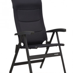 Avantgarde camping chair, color: grey, 7-way adjustable