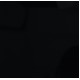 Furniture construction panel, high-gloss black - HPL laminate