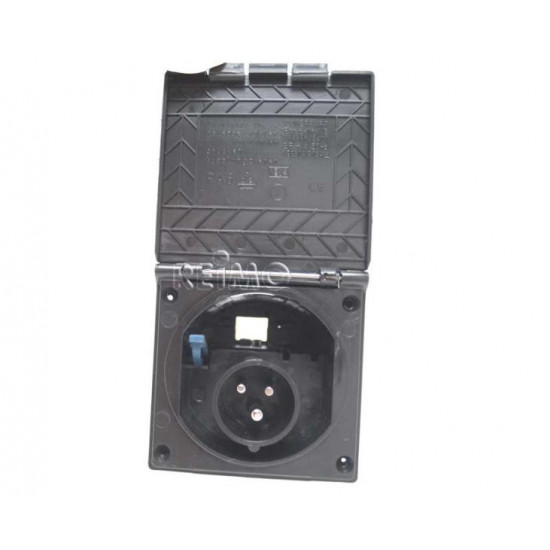 CEE inlet plug cover loose