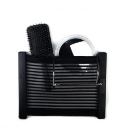 Kiiper storage net, size S, black, lined, L: 200 x W: 250 mm