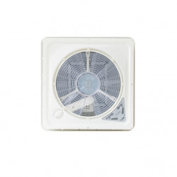 12V Crank Roof Vent Turbo-Vent Premium - 40 x 40 cm - Crystal Vent