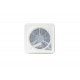 12V Crank Roof Vent Turbo-Vent Premium - 40 x 40 cm - Crystal Vent