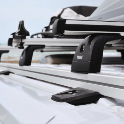 Roof rack set - 2 load carriers, 1.5m long, 10cm high